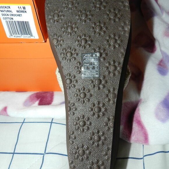 Rocket Dog Natural Crochet Platform Sandal Women Sizes 🆕⌚FAST😮💨⚡🚚 - Picture 9 of 13